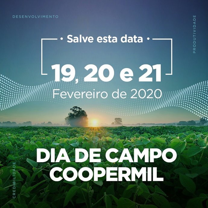 Coopermil Anuncia Datas do Seu Dia de Campo 2020
