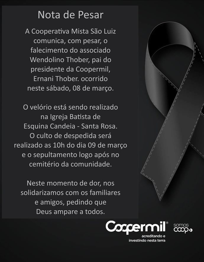 Nota de Pesar