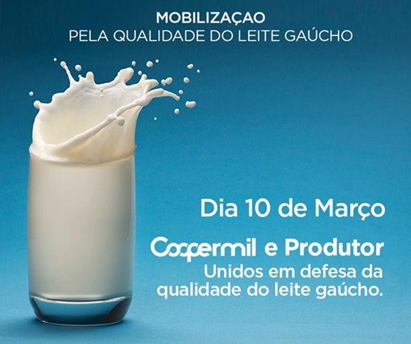 Coopermil participará da Mobilização em Defesa do Leite Gaúcho