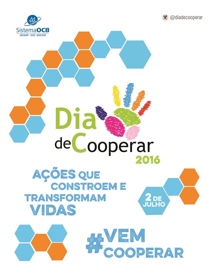 Dia do Cooperativismo mobilizará cooperativas de todo o País