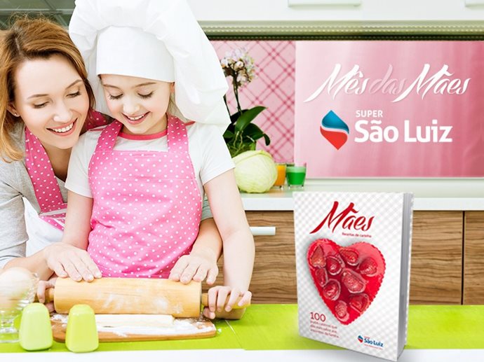 Receitas de mães vão virar livro do Super São Luiz