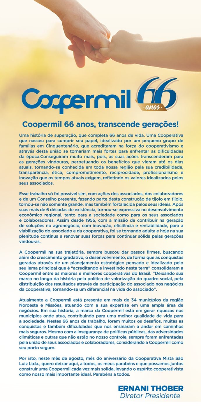 COOPERMIL 66 ANOS