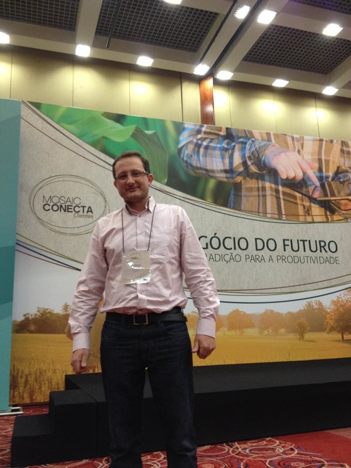 Colaborador da Coopermil participou do evento Mosaic Conecta