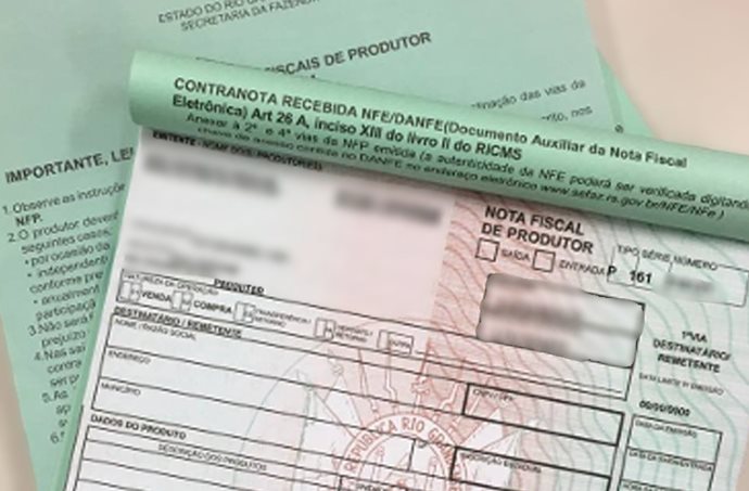 Prorrogado prazo para uso do talão de produtor já impresso até abril de 2026.