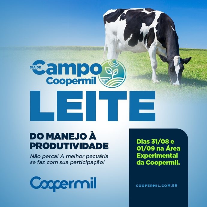 Coopermil ultima preparativos para o Dia de Campo do Leite